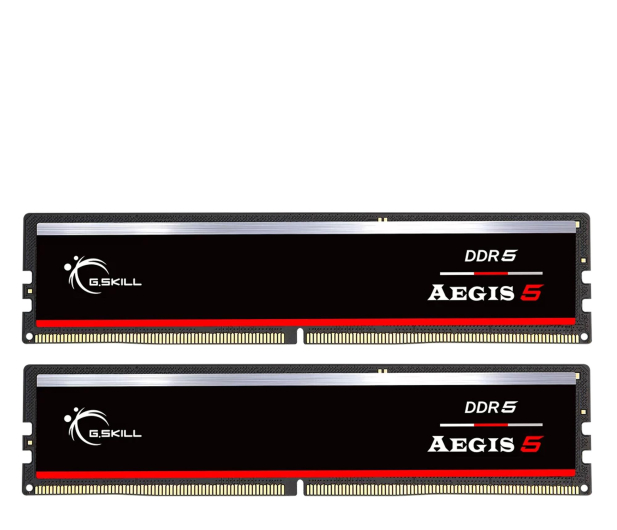G.SKILL Pamięć PC DDR5 64GB (2x32GB) Aegis 5 5200MHz CL40 XMP3 Czarny F5-5200J4040A32GX2-IS - 1350957 - zdjęcie